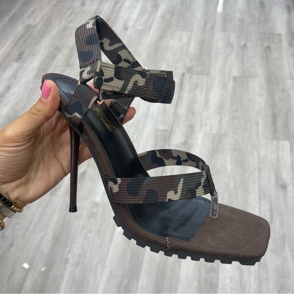 Camo lug sole heel - Picture 3 of 4